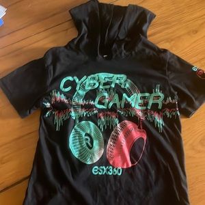 Esports gaming gear hooded tee